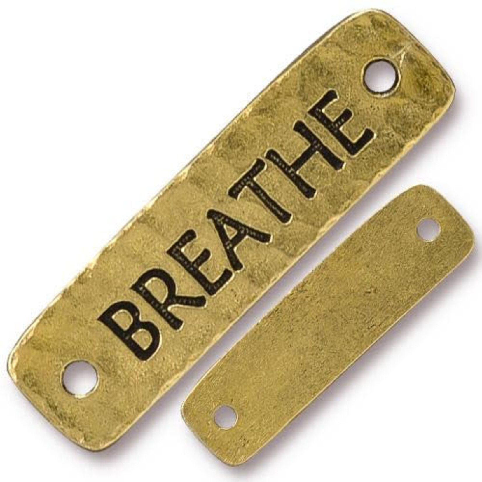 TierraCast Breathe Connector Link - Antique Gold Plated