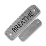 TierraCast Breathe Connector Link - Antique Silver Plated