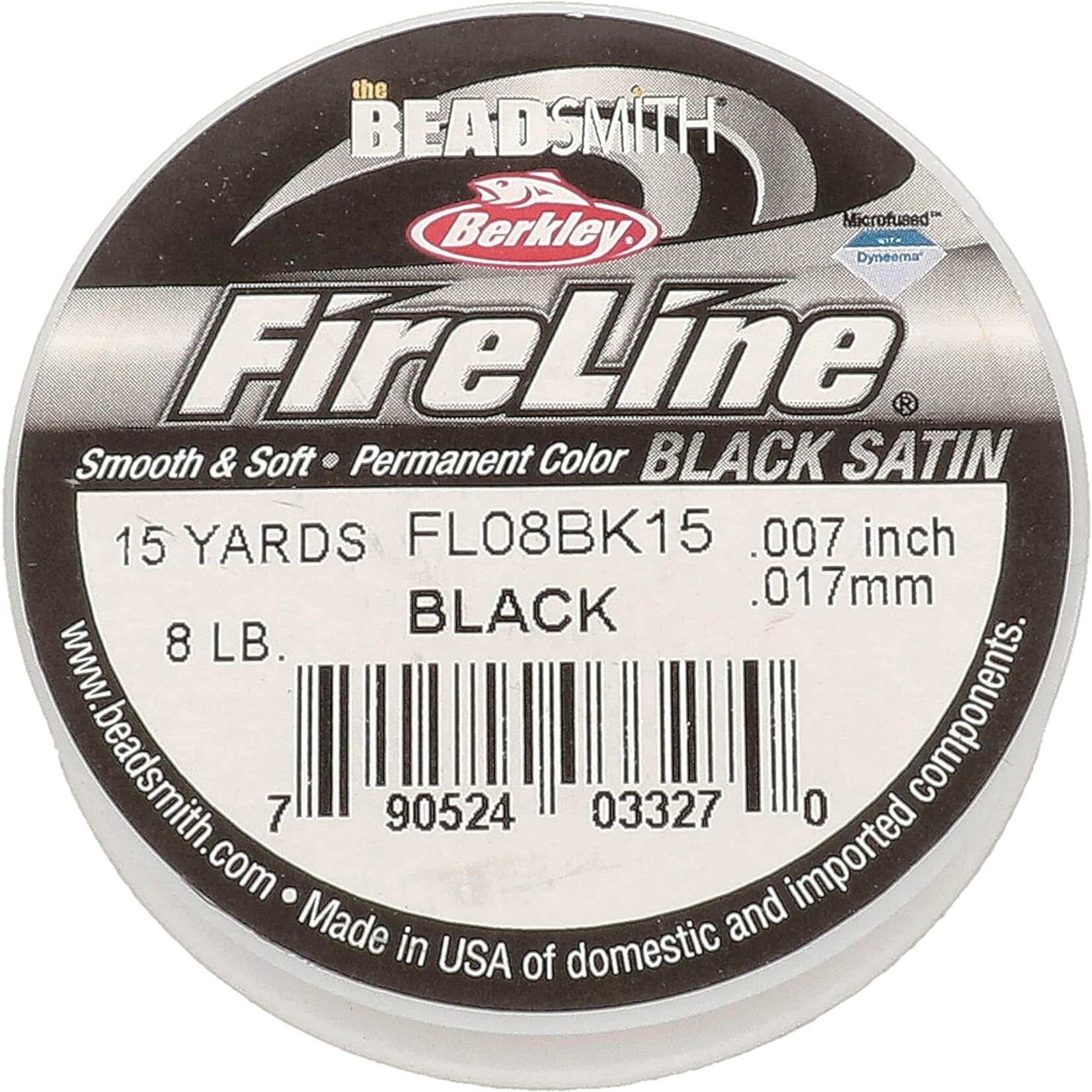 Fireline 8Lbs Black - 15yd Spool
