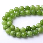 Peridot 8mm Round Bead Strand