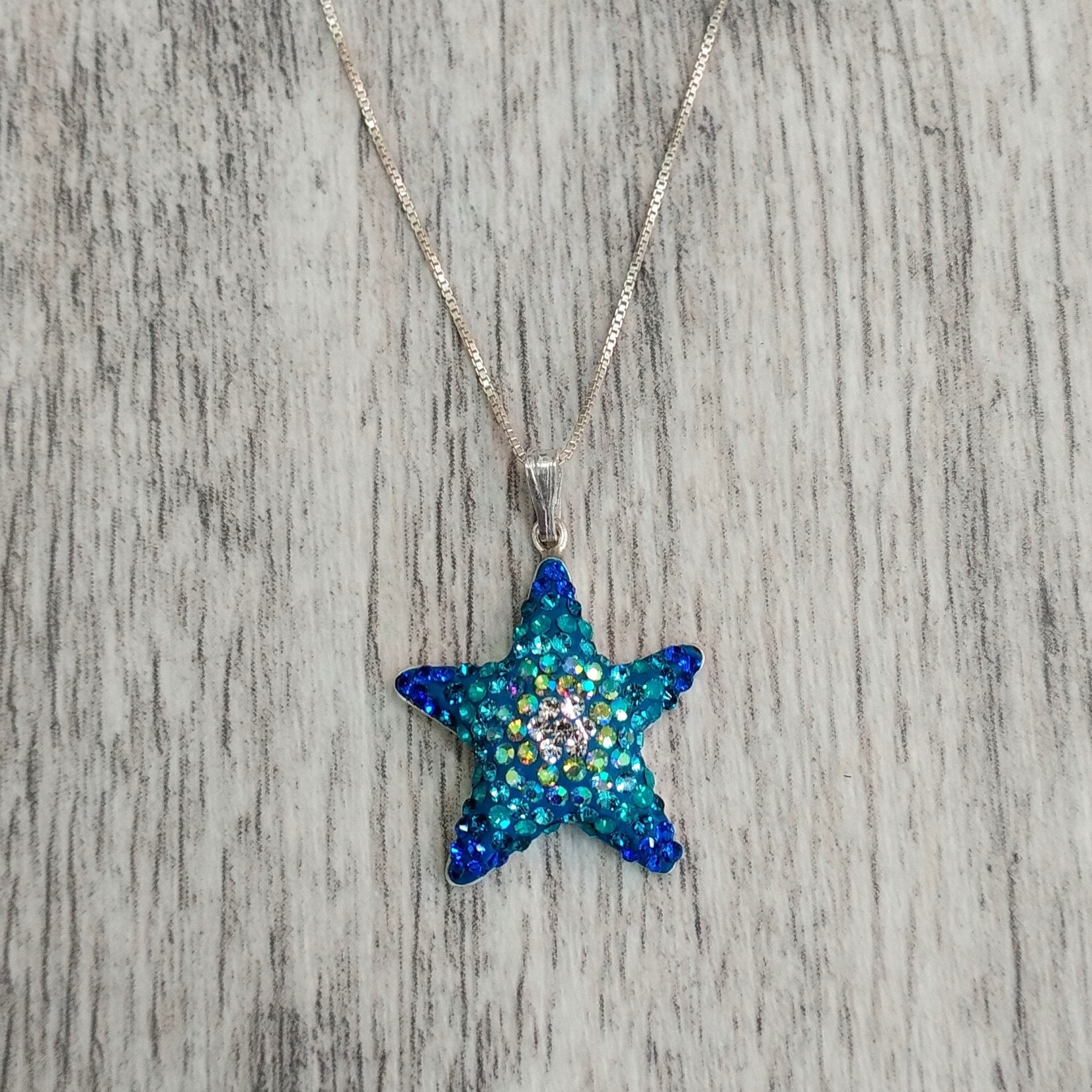 Mosaico Mosaico Starfish Sterling Silver Necklace
