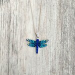 Mosaico Mosaico Dragonfly Sterling Silver Necklace