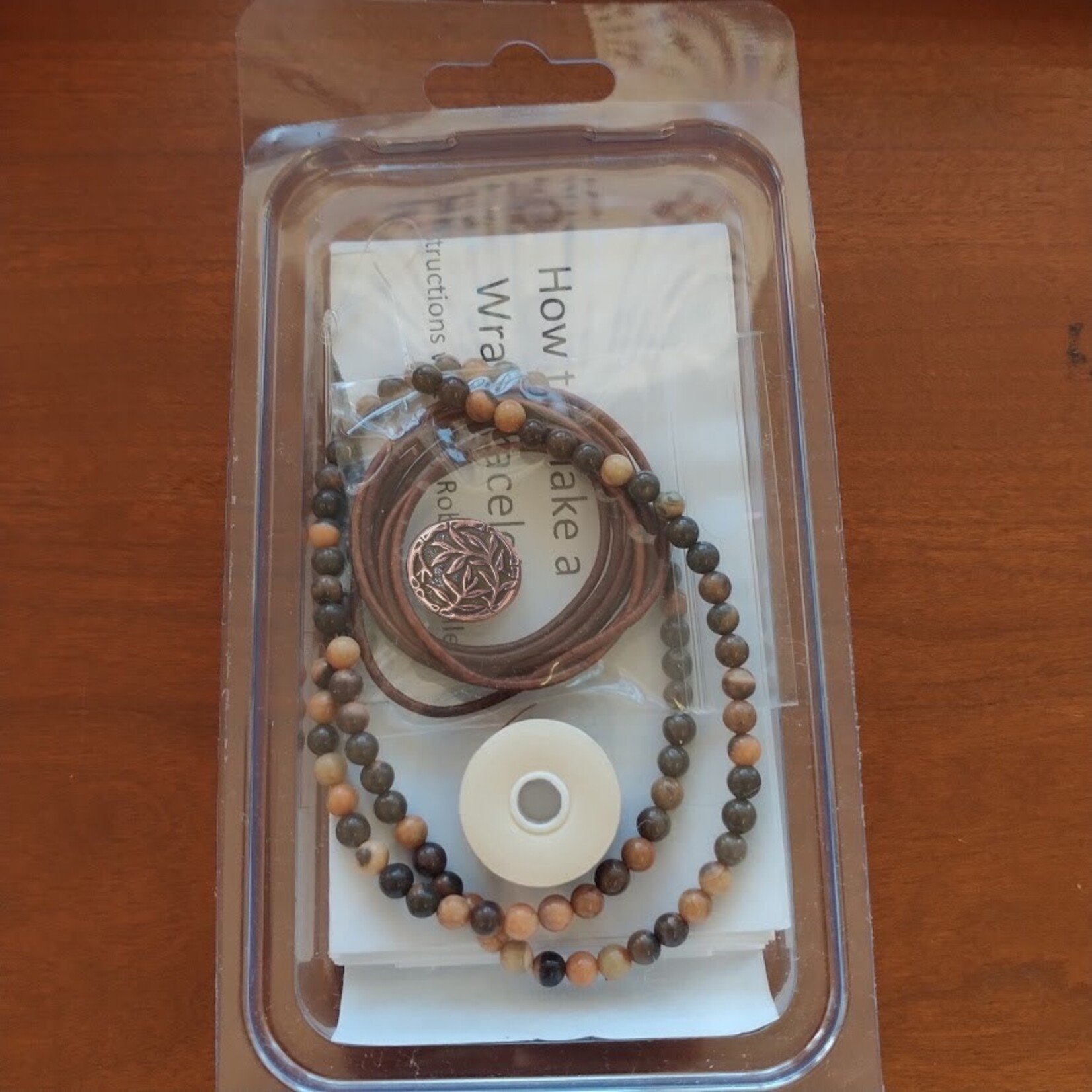 Basic Wrap Bracelet Kit - Stallion Jasper