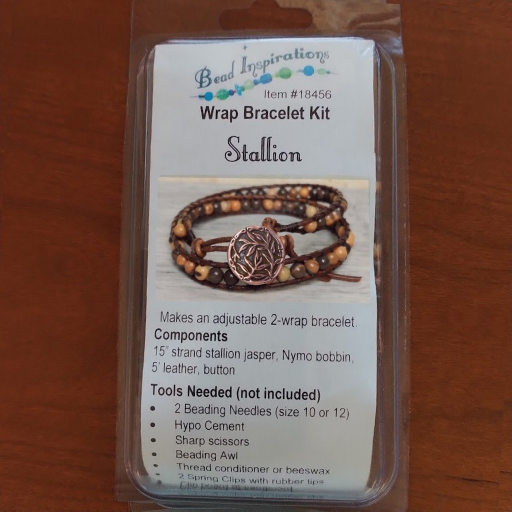 Basic Wrap Bracelet Kit - Stallion Jasper