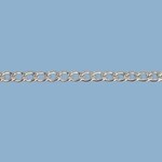 Sterling Silver Curb Chain 2.1mm - 1"