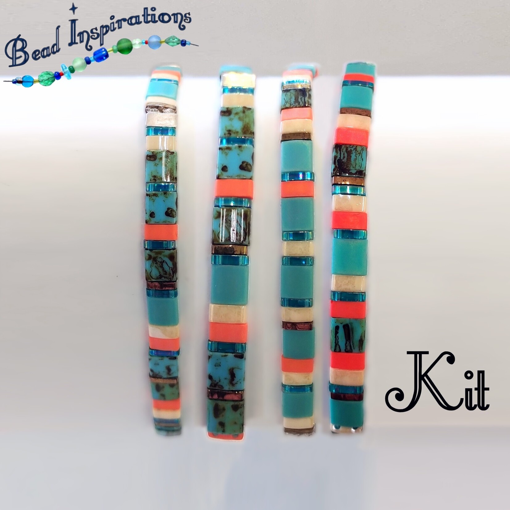 Tila Stacker Bracelet Kit - Turquoise Dreams