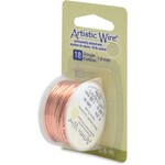Artistic Wire Artistic Wire Copper, Bare, 18 Gauge, 4 Yard Spool
