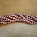 Sunstone Round 6mm Bead Strand