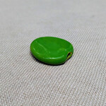 Kazuri Bead Flat Green One Color