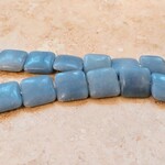 Angelite 16mm Square Bead Strand