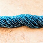 Apatite  3mm Faceted Bead Strand