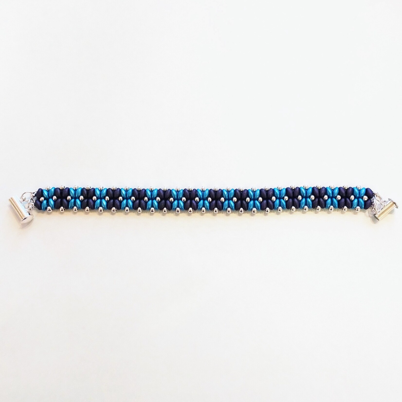 Snowflake Bead Weaving Bracelet Class