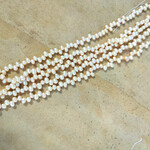 Freshwater Pearl Top-drilled Peach Bead Strand