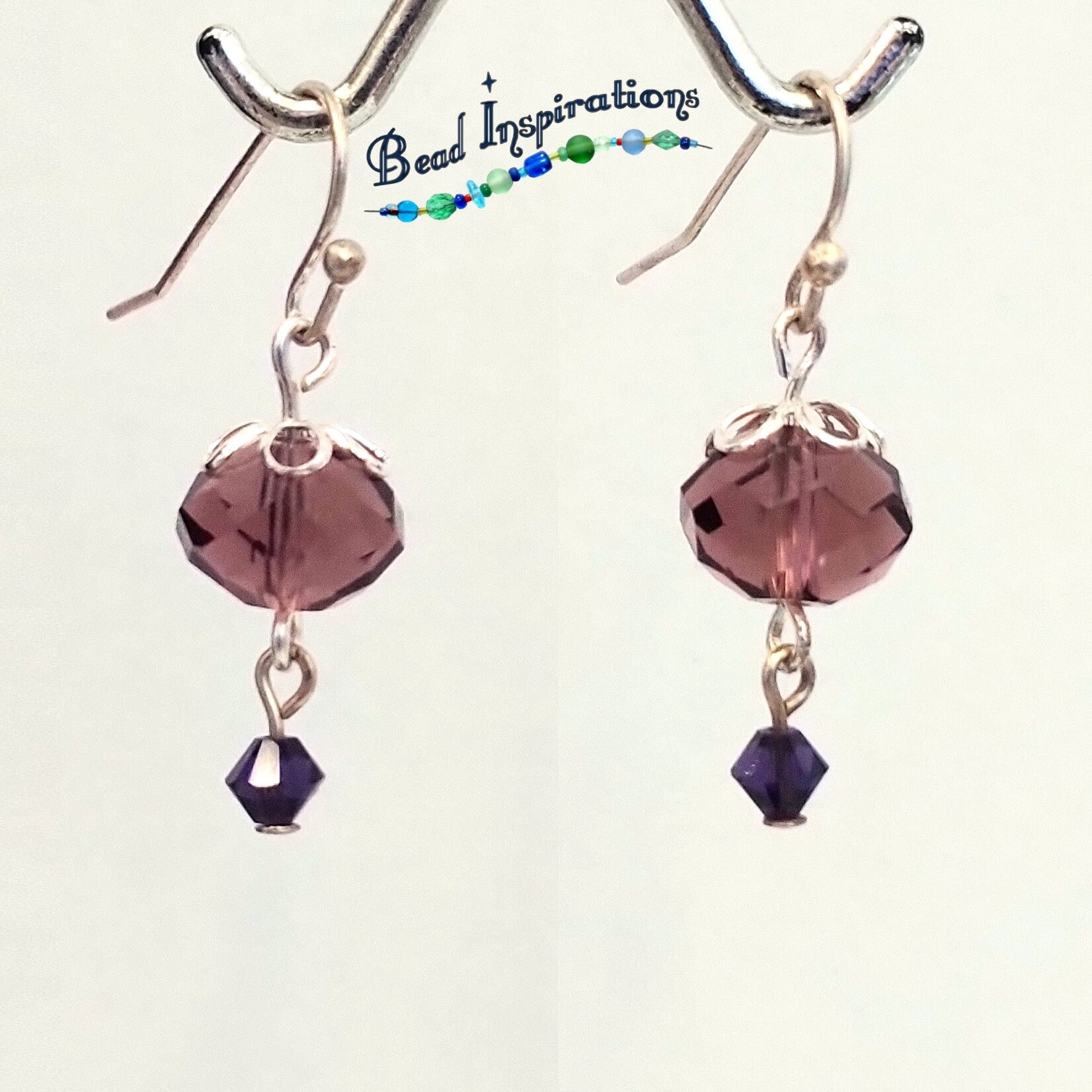 Purple Shimmering Lights Earrings - Ready to Wear