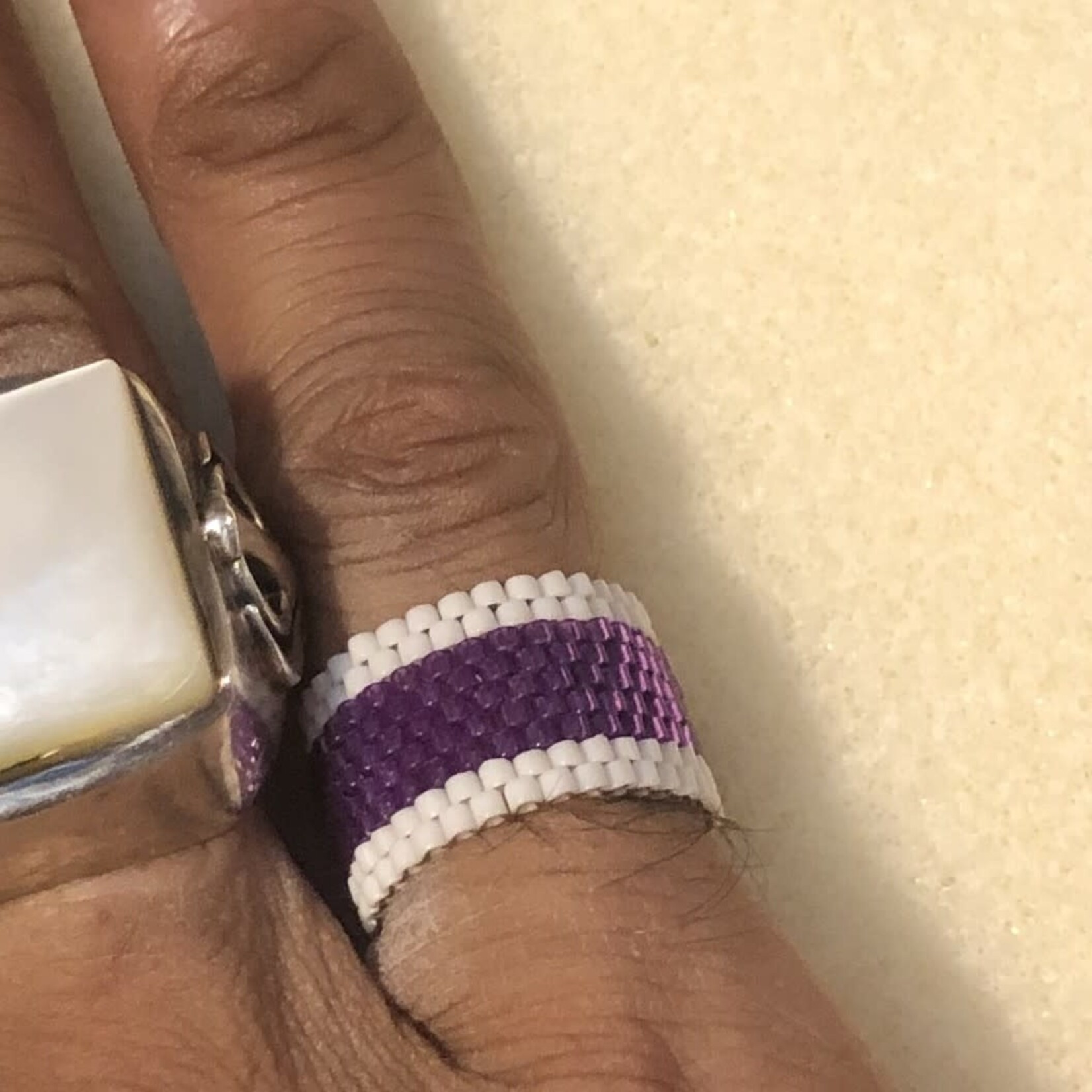 Peyote Ring 101 Class - Saturday, June 27th: 1:00 - 3:30pm