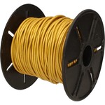 Leather 1.5mm Round Cord Metallic Gold - 1 foot