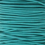 Leather 1.5mm Round Cord Turquoise - 1 foot