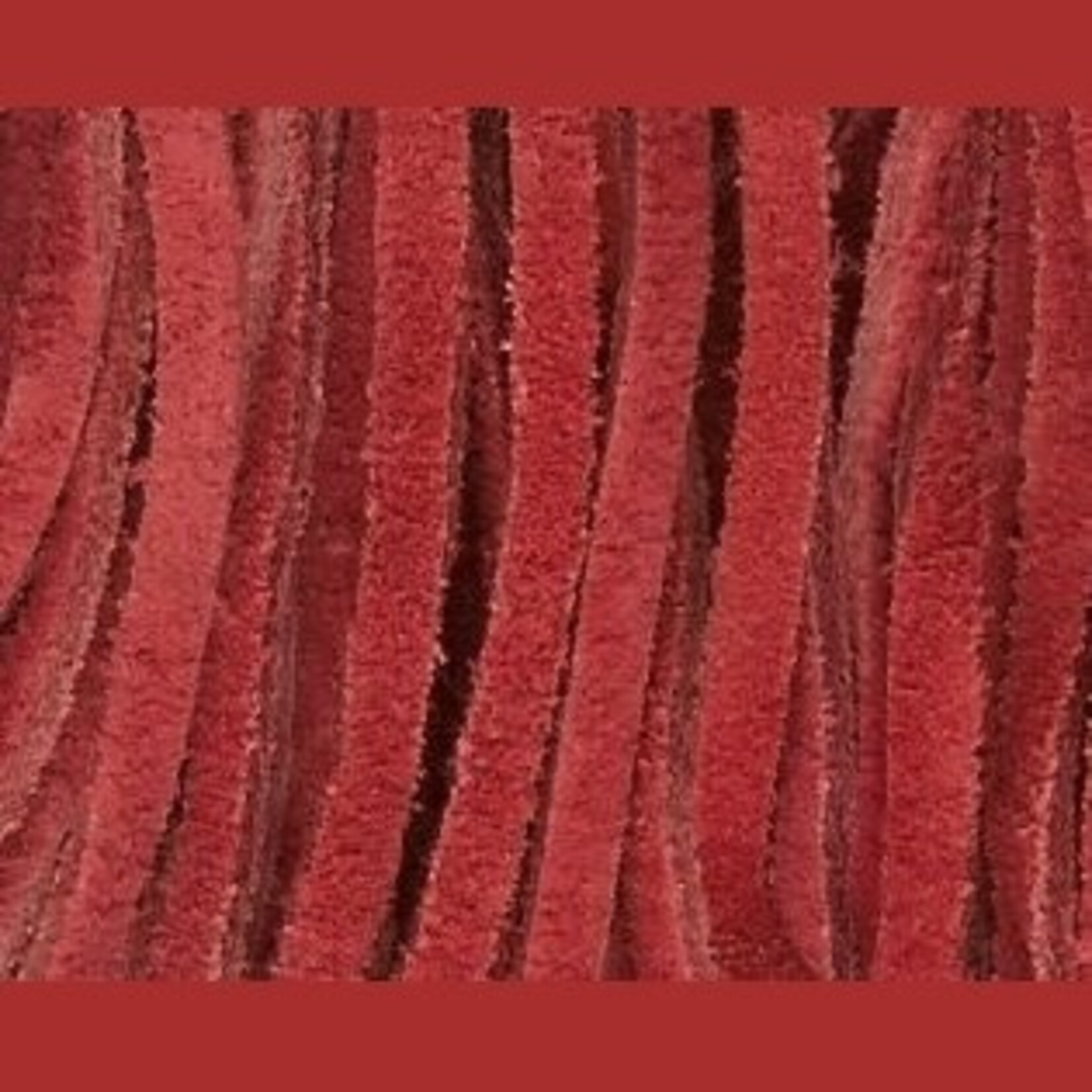 Suede 3.0mm Cord Red - 3 foot length