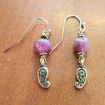 Bead Inspirations Pink Tourmaline Earrings - Ready to Wear