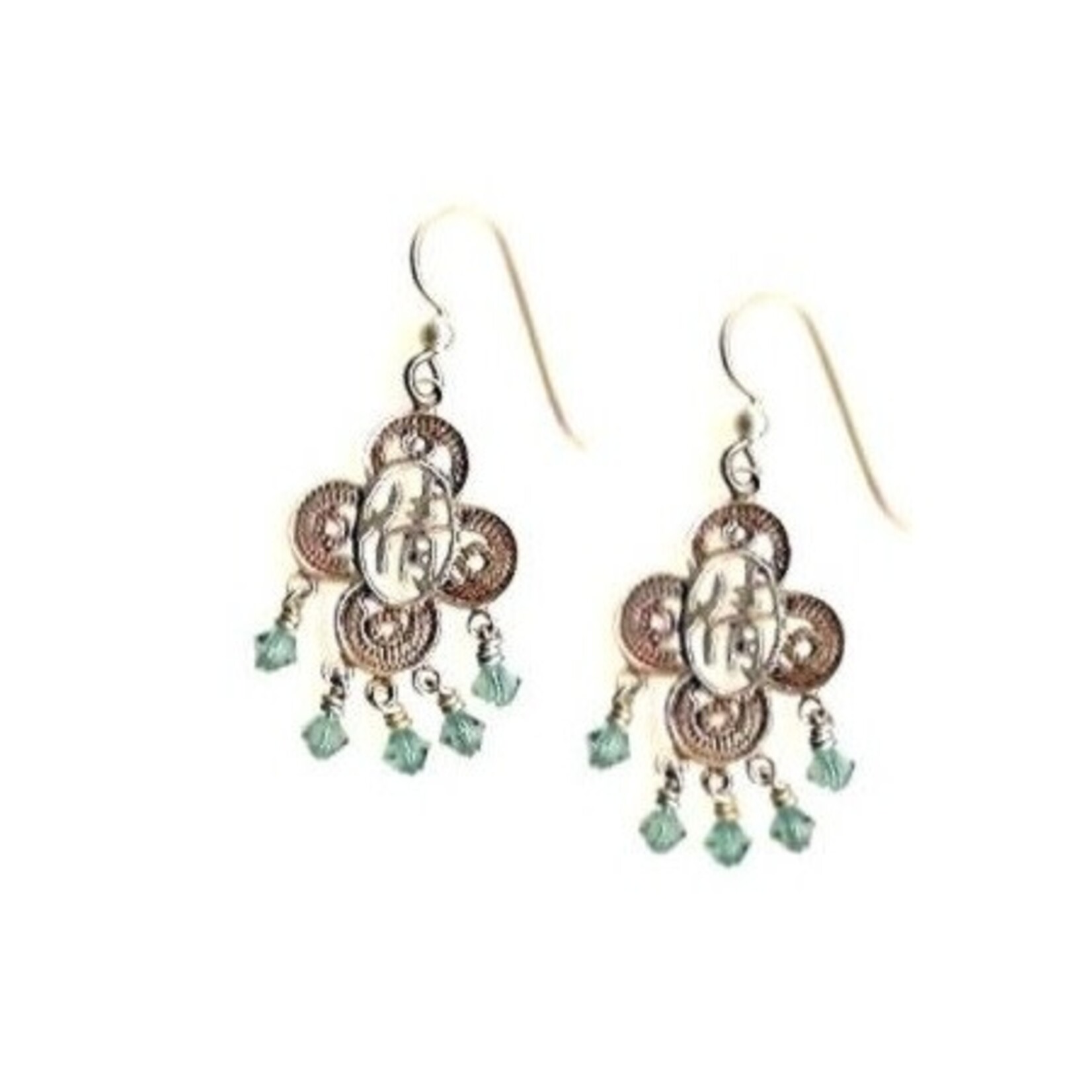 Sterling Silver Happiness Chandelier Earring Finding