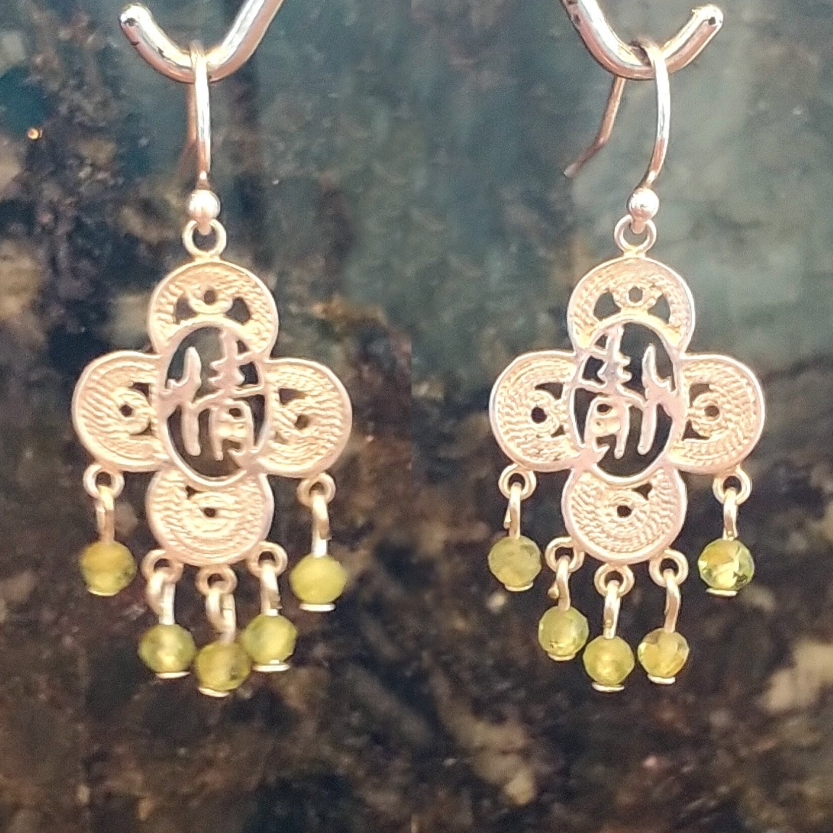 Sterling Silver Happiness Chandelier Earring Finding