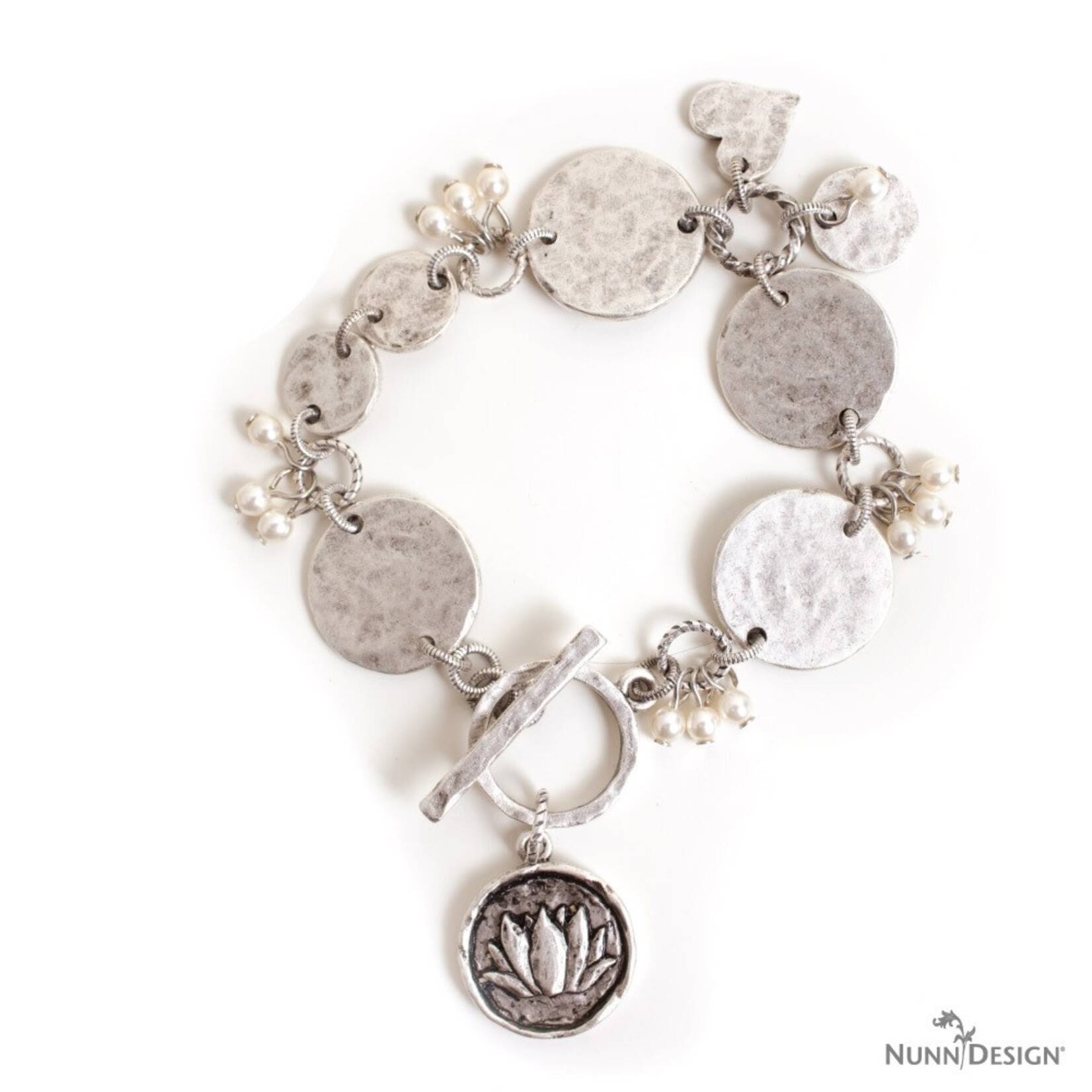 Lotus Silver Plated Charm