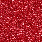 Miyuki Miyuki 11/0 Opaque Red Luster Seed Beads - 24gm Tube
