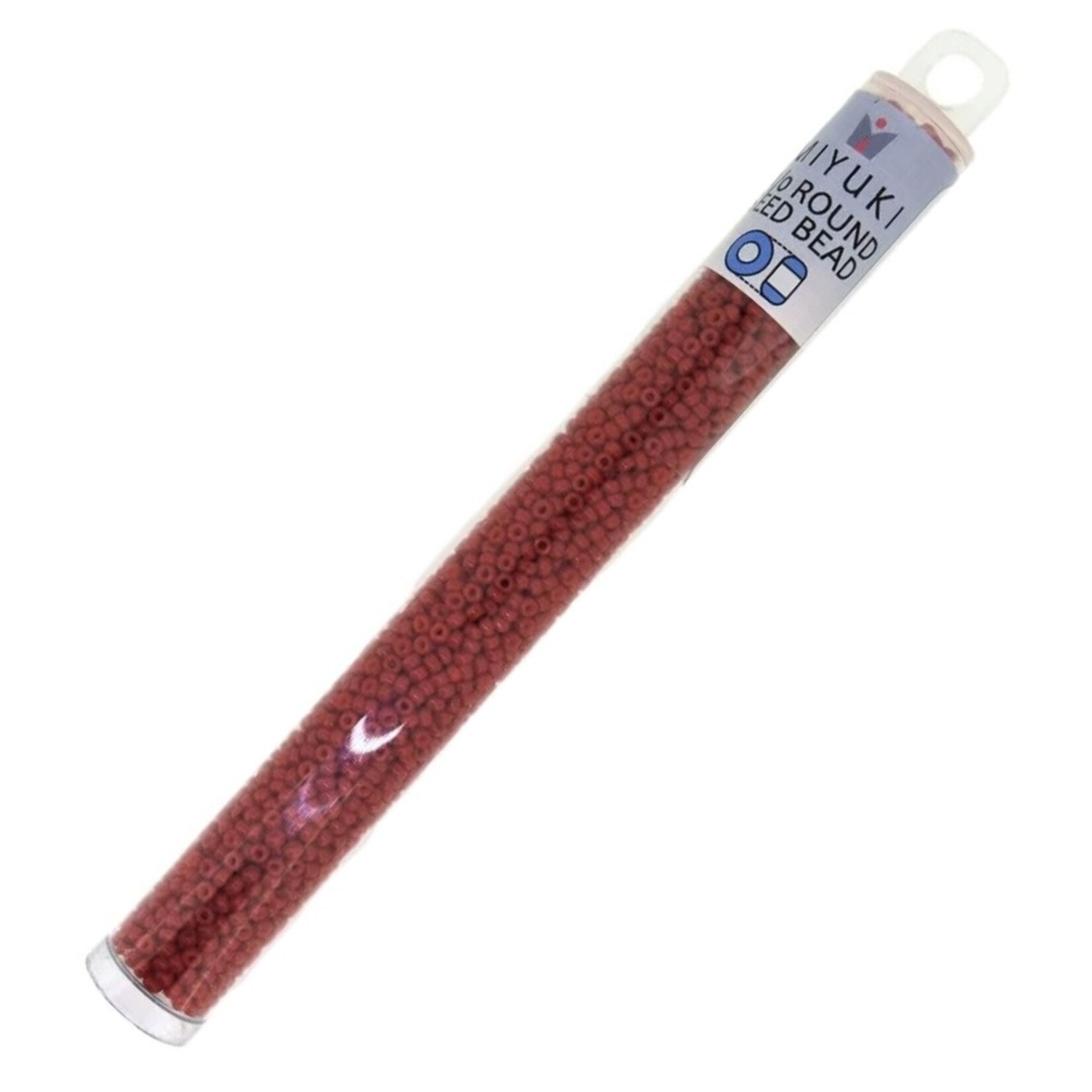 Miyuki Miyuki 11/0 Opaque Red Seed Beads - 24gm Tube