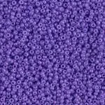 Miyuki 15/0 Round Opaque Purple Seed Beads
