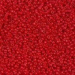 Miyuki 15/0 Round Opaque Red Seed Beads