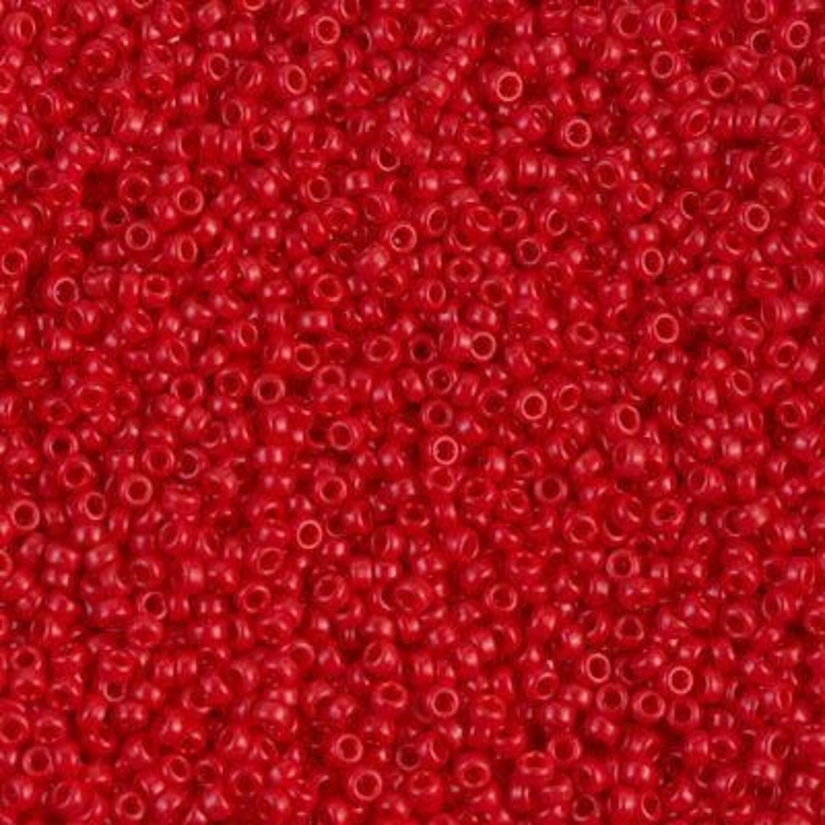 Miyuki 15/0 Round Opaque Red Seed Beads