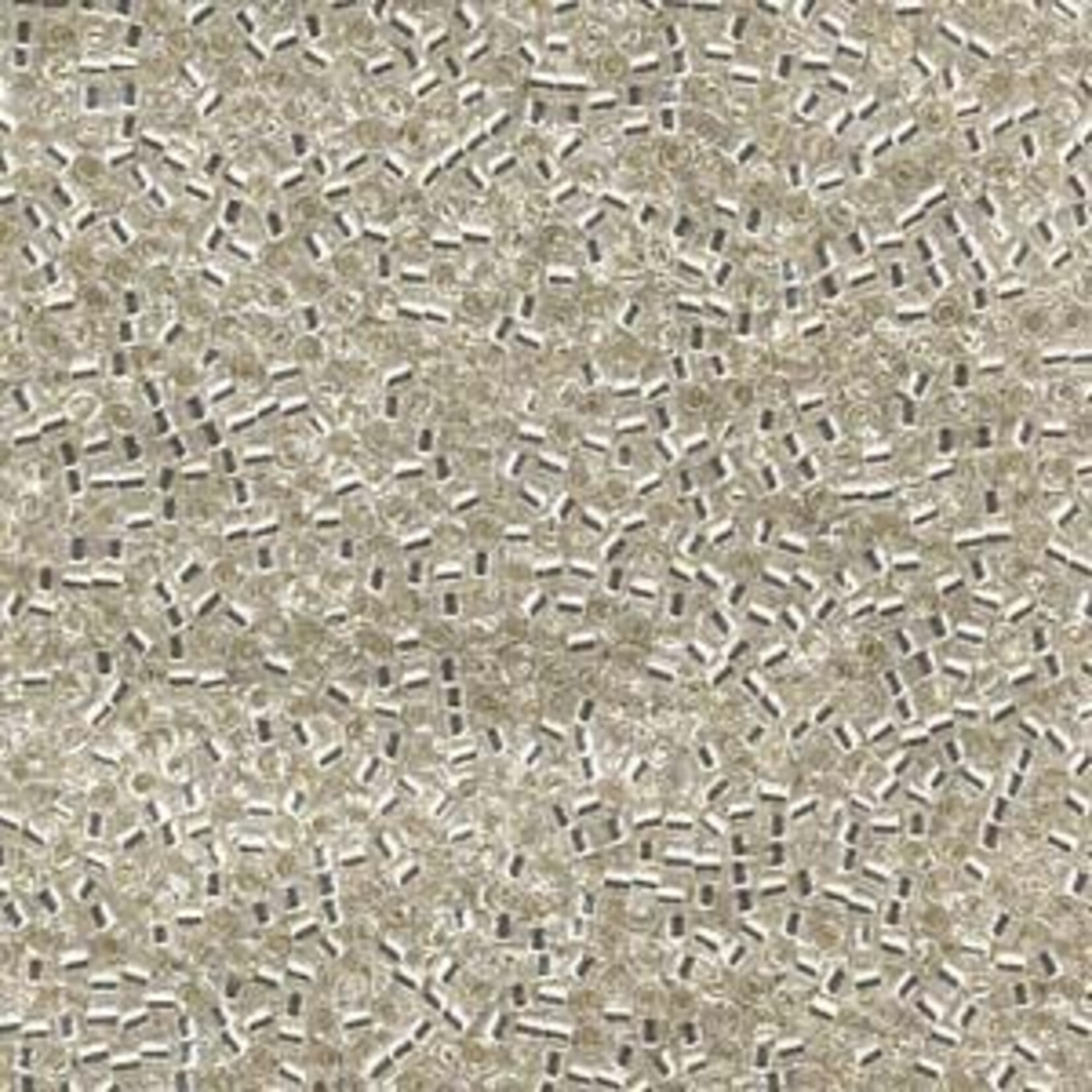 Miyuki Delica 11/0 Silver-lined Crystal Seed Beads
