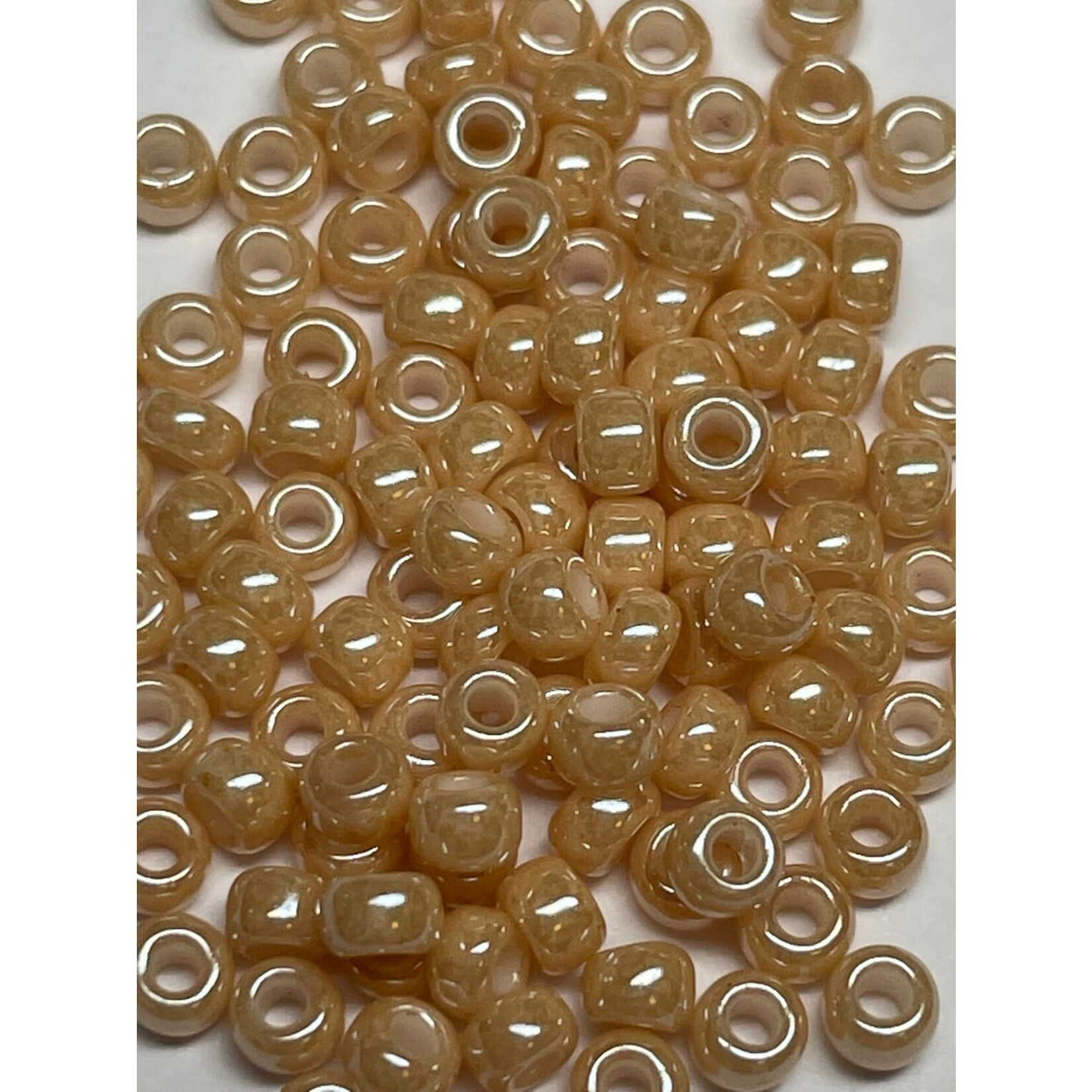 Miyuki Miyuki 8/0 Dark Beige Ceylon Seed Beads - 22gm tube