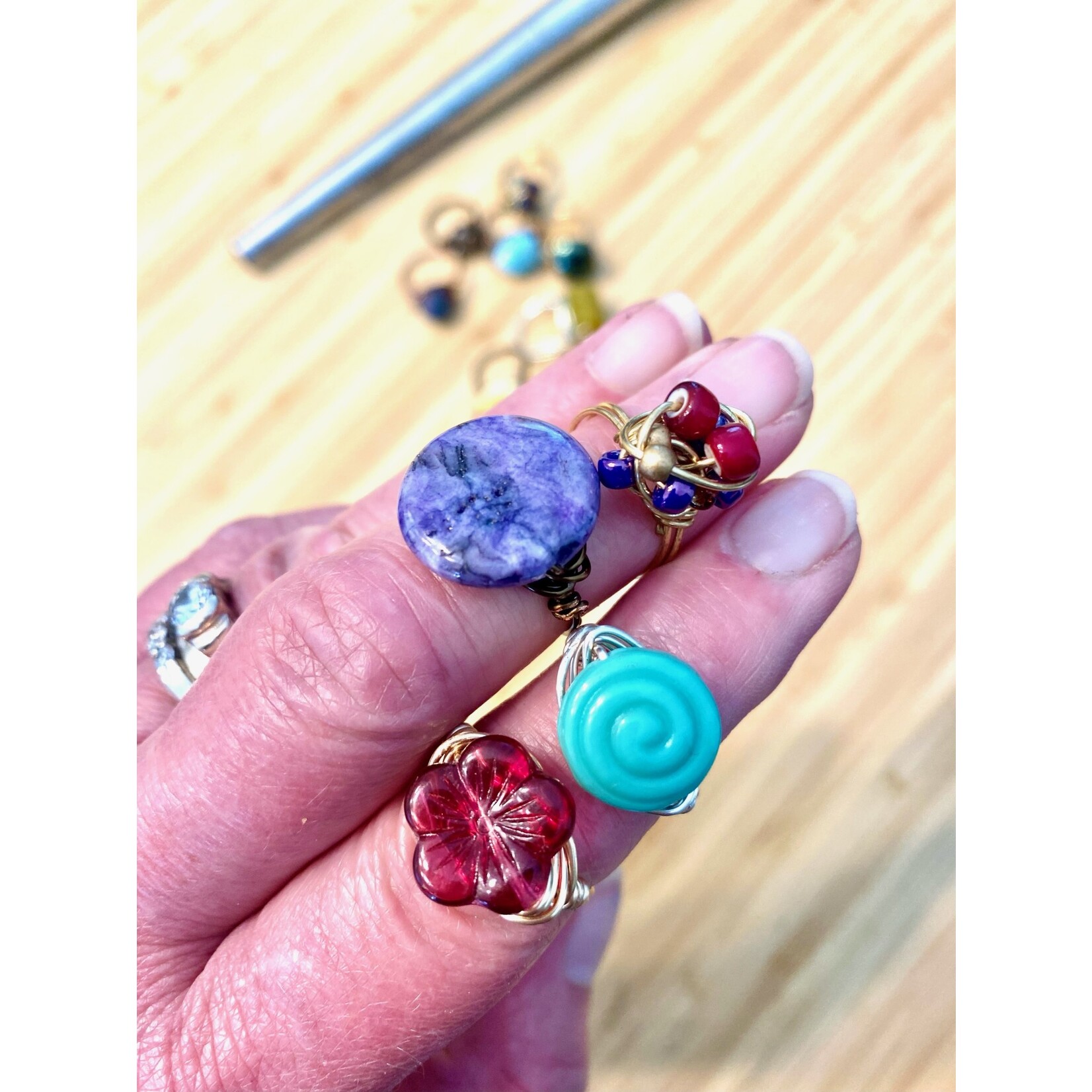 Wire Wrapped Rings Class