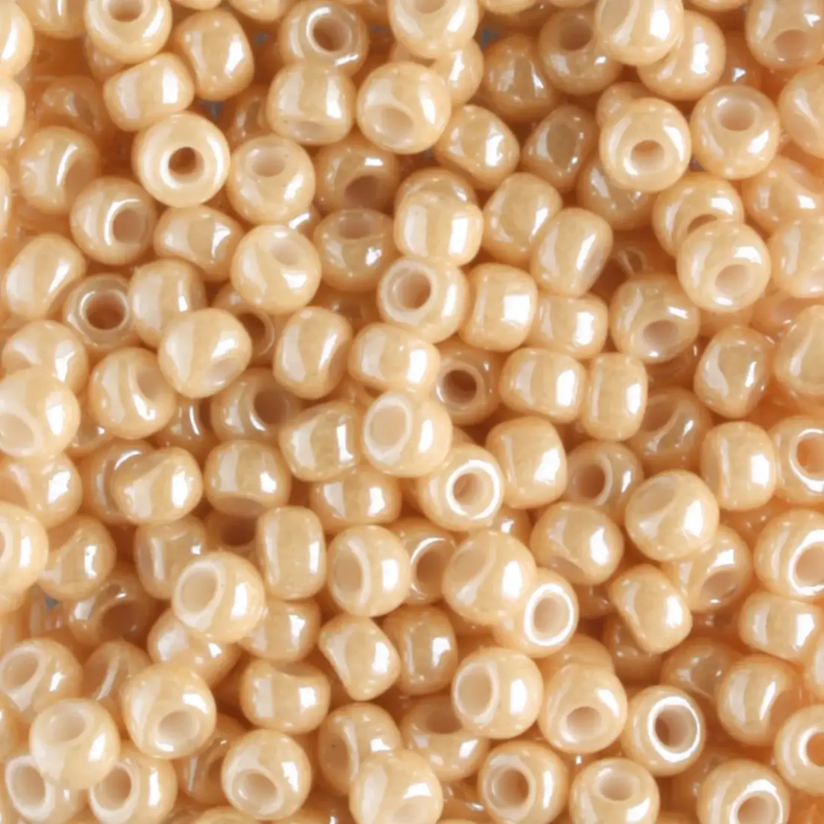 Miyuki Miyuki 8/0 Dark Beige Ceylon Seed Beads - 22gm tube