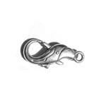 Pewter Lobster Whale Clasp 23x10mm