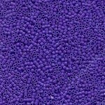 Miyuki Delica 11/0 Opaque Purple Seed Beads - 7.2gm Tube