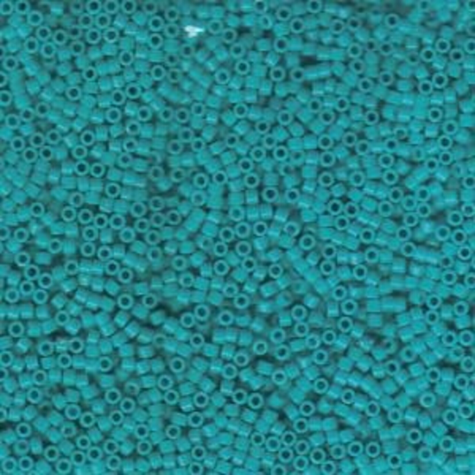 Miyuki Delica 11/0 Opaque Turquoise Seed Beads - 7.2gm Tube