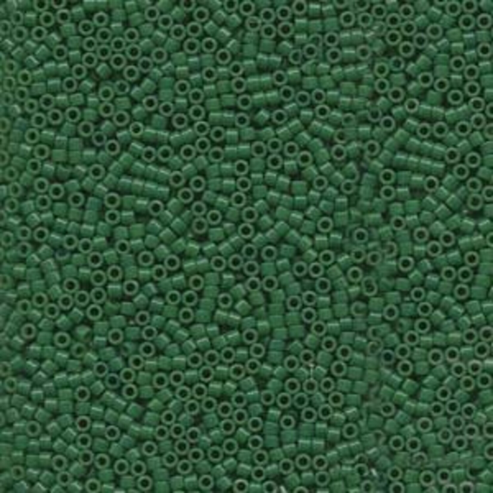 Miyuki Delica 11/0 Opaque Jade Green Seed Beads - 7.2gm Tube