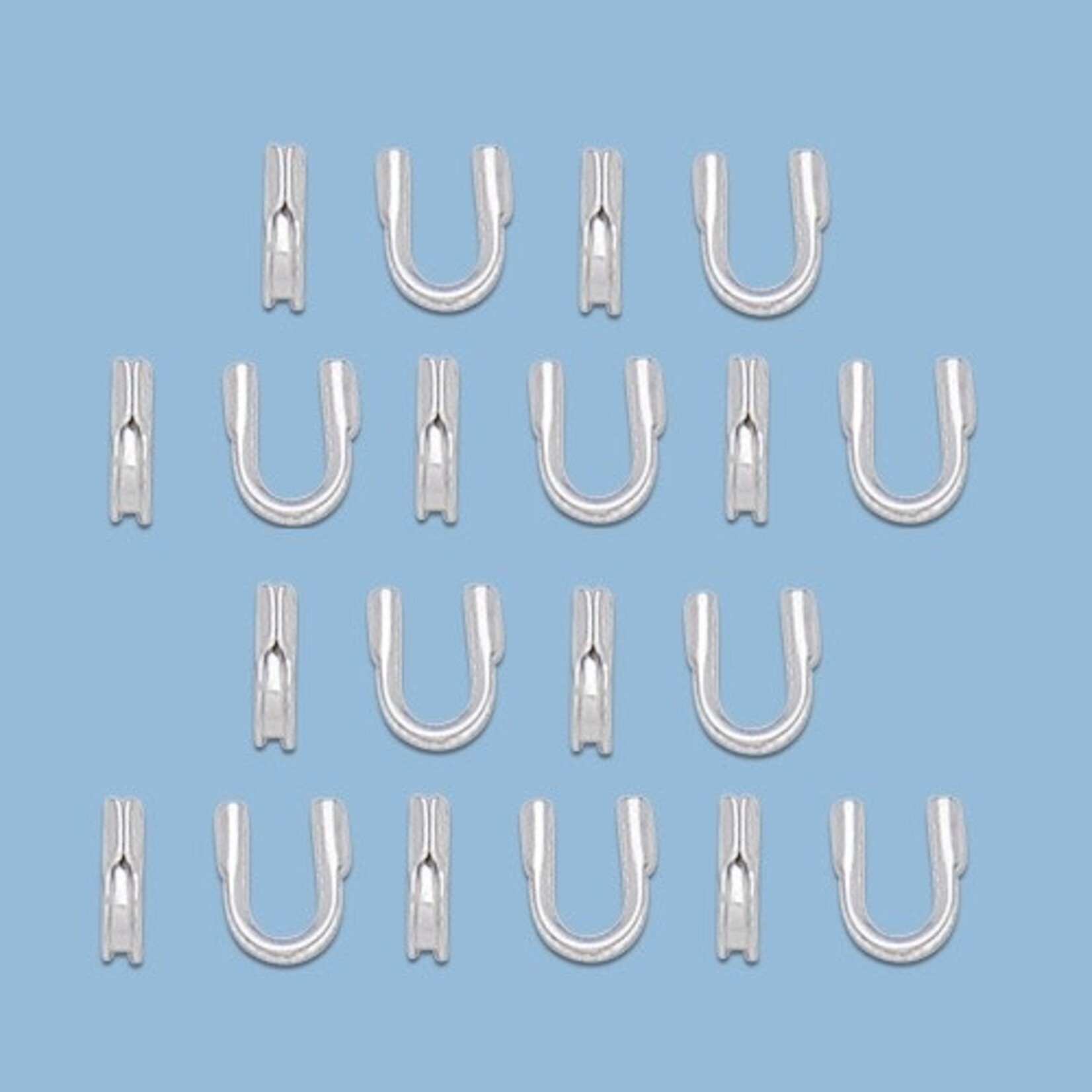 Sterling Silver Wire Guard .021" - 20 Pieces