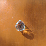 Crystal Teardrop Rounded Prism Drop 25x21mm