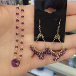 Amethyst Gemstone Chain Gold Filled Necklace
