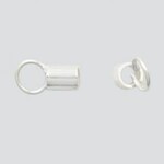 Sterling Silver End Cap 1.5mm - Pair
