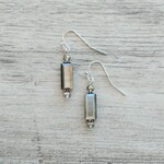 Mother of Pearl Rectangle Earrings - Ready to Wear