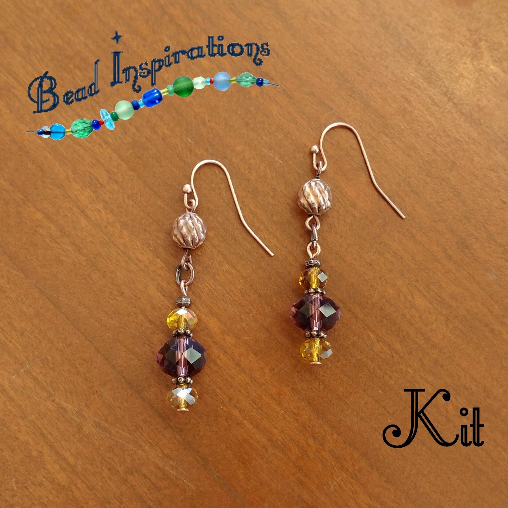 Bead Inspirations Copper Love Earring Kit