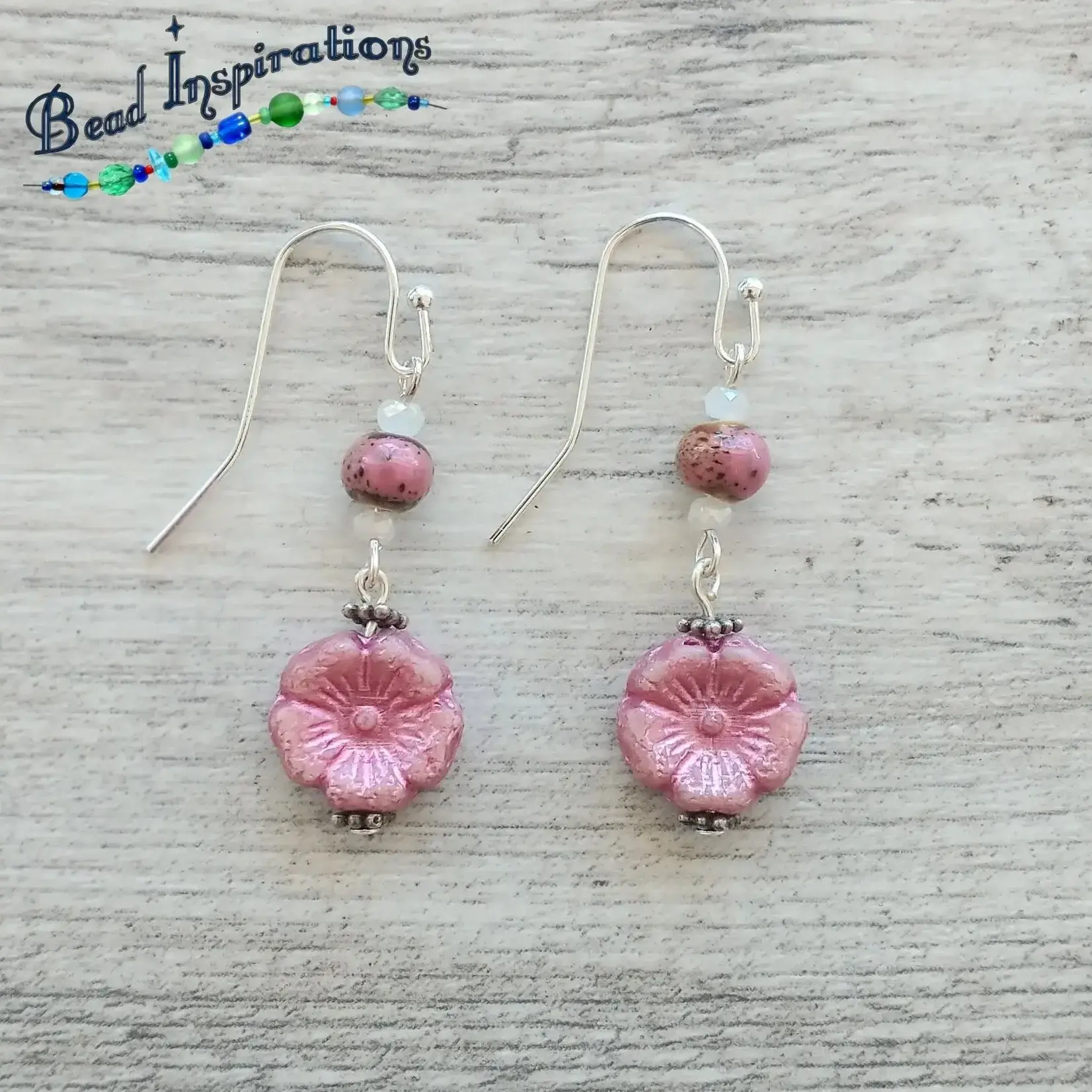 Pink Hibiscus Earring Kit