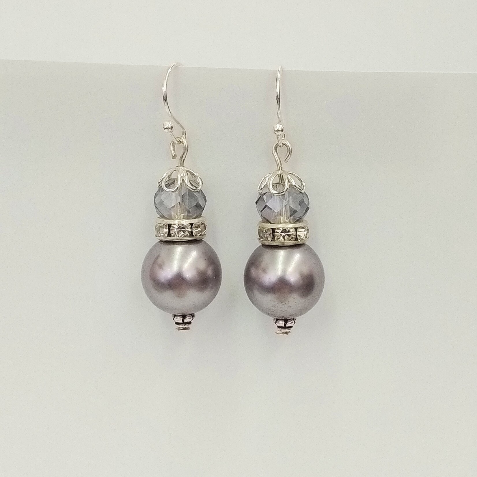 Bead Inspirations Purple Princess Earrings - Ready to Wear