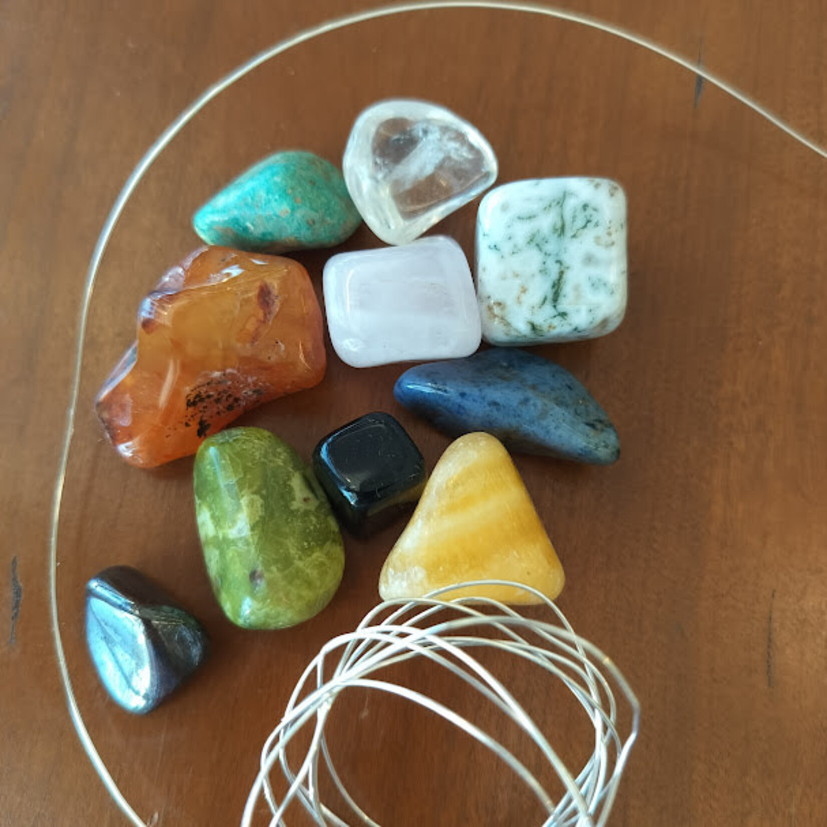 Chakra Healing Gemstone Box w/ Wire!