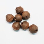 Dark Wood 16mm Baroque Bead