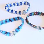 Snowflake Bead Weaving Bracelet Class